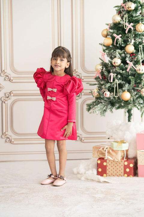 Pre-Order: Pink crystal dress