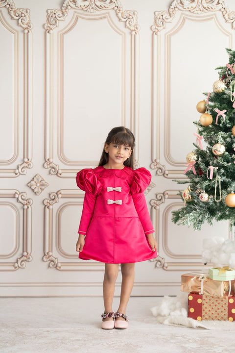 Pre-Order: Pink crystal dress