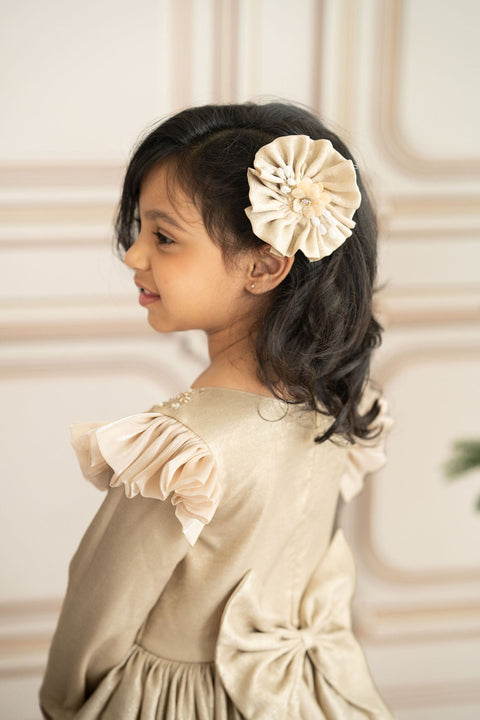 Pre-Order: Gold Crystal Gown