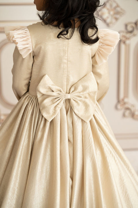 Pre-Order: Gold Crystal Gown