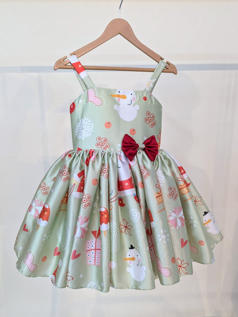 Pre-Order: Green Christmas Dress