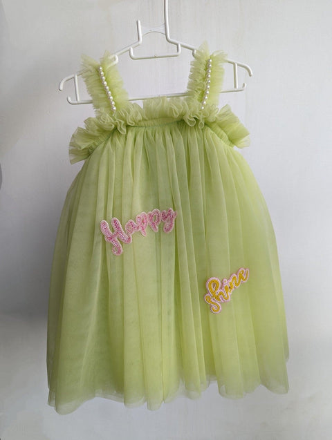 Pre-Order: Green Happy Dress