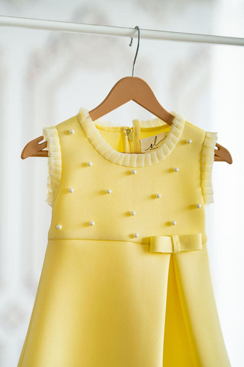Pre-Order: Yellow Bowneo dress