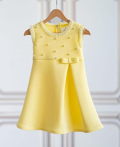 Pre-Order: Yellow Bowneo dress