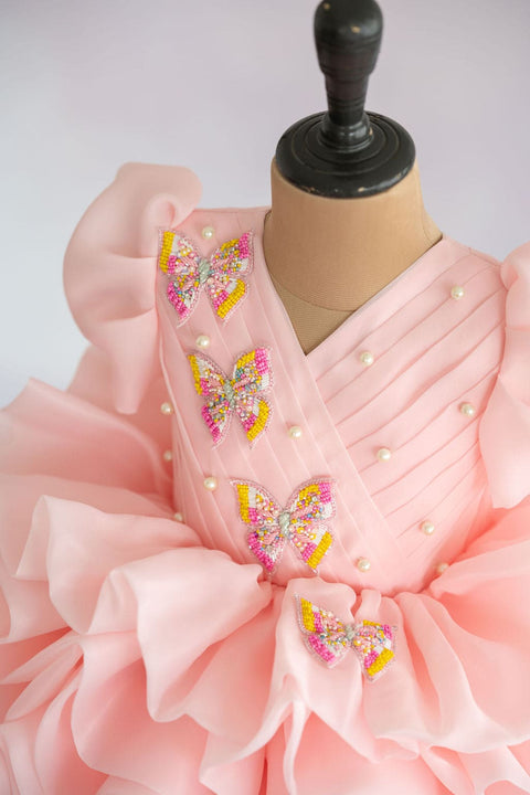 Pre-Order: Butterfly dream dress in pink