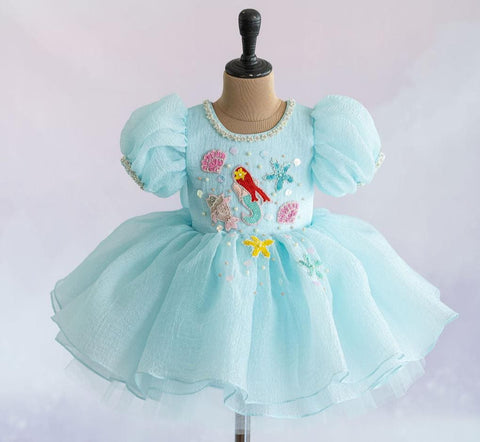 Pre-Order: Mermaid Flutter dress
