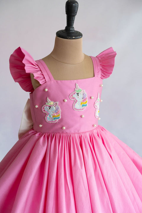 Pre-Order: Unicorn Taffeta Dress