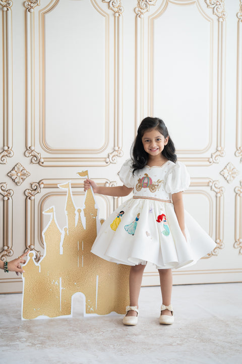 Pre-Order: Disney princess flared dress