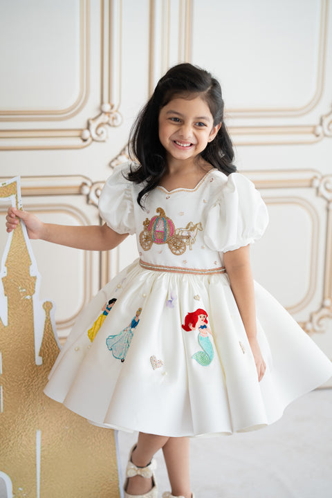 Pre-Order: Disney princess flared dress