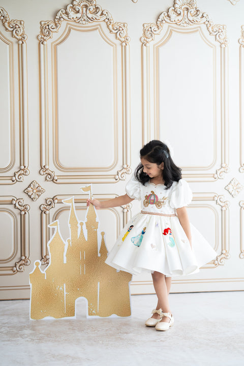 Pre-Order: Disney princess flared dress