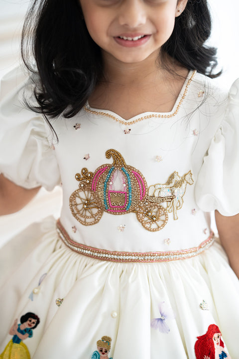 Pre-Order: Disney princess flared dress