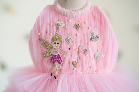 Pre-Order: Layered fairy in pink