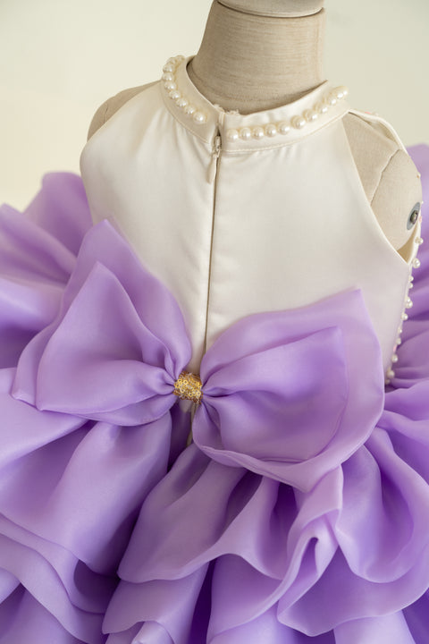 Pre-Order: Layered halter dress with candies