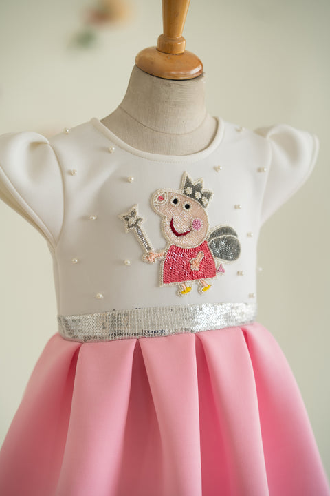 Pre-Order: Peppa Box Pleated Neo Dress