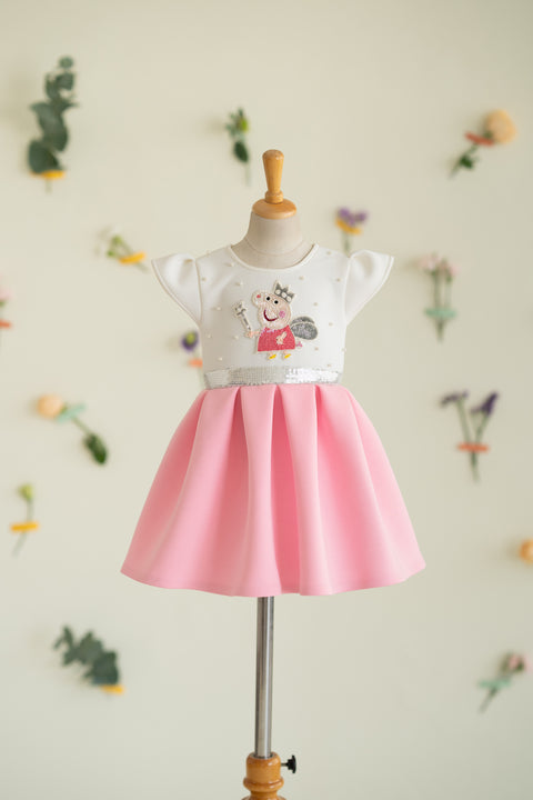 Pre-Order: Peppa Box Pleated Neo Dress