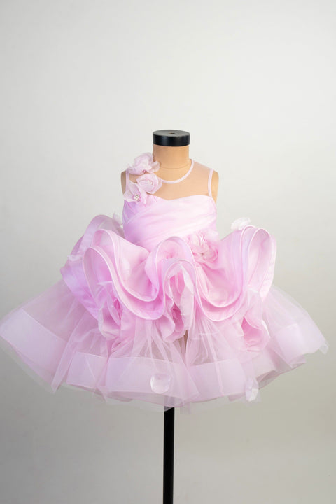 Pre-Order: Light Pink Flower Ruffle