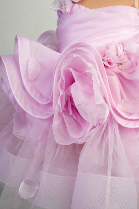 Pre-Order: Light Pink Flower Ruffle
