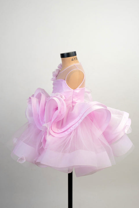 Pre-Order: Light Pink Flower Ruffle