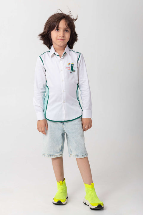 Pre-Order: PICKLE BALL LOGO SHIRT WITH FANCY DETAILING