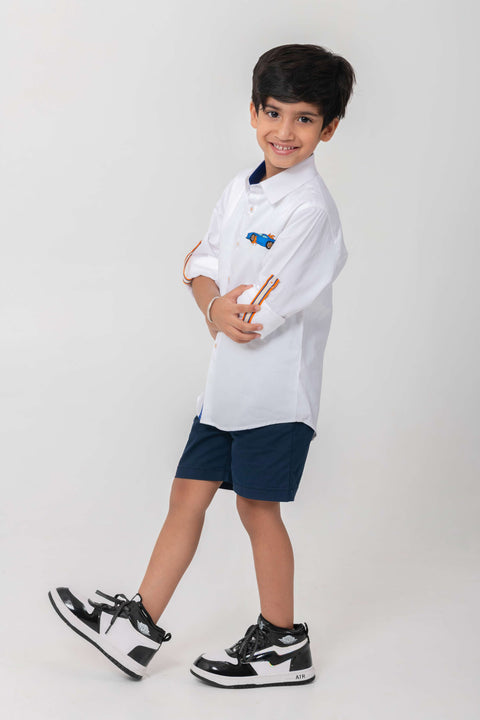 Pre-Order: RACE CAR EMB SHIRT