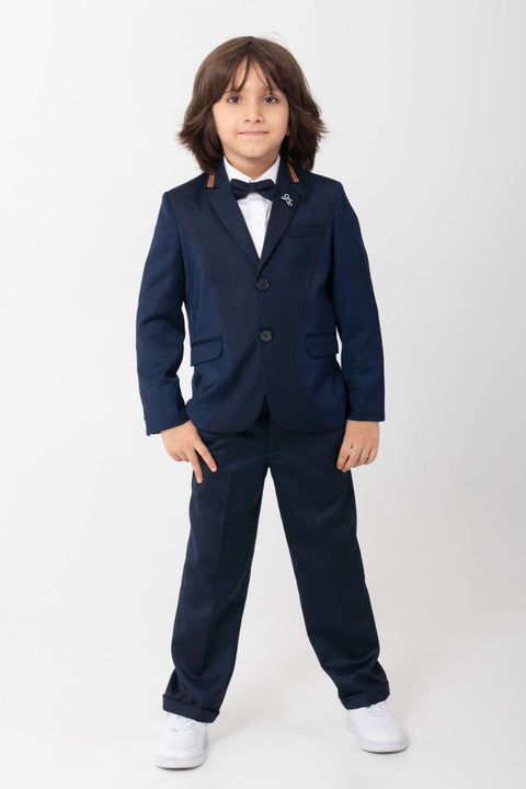 Pre-Order: TWO TONE PANNELED SUIT SET