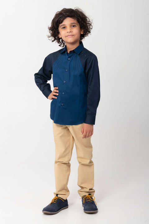 Pre-Order: FESTIVE ETHNIC EMBROIDERED SHIRT