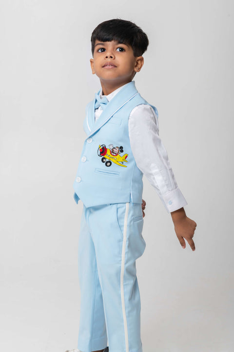 Pre-Order: MICKEY AND THE AEROPLANE WAISTCOAT SET