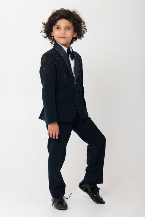 Pre-Order: FLORAL EMBROIDERED  TUXEDO