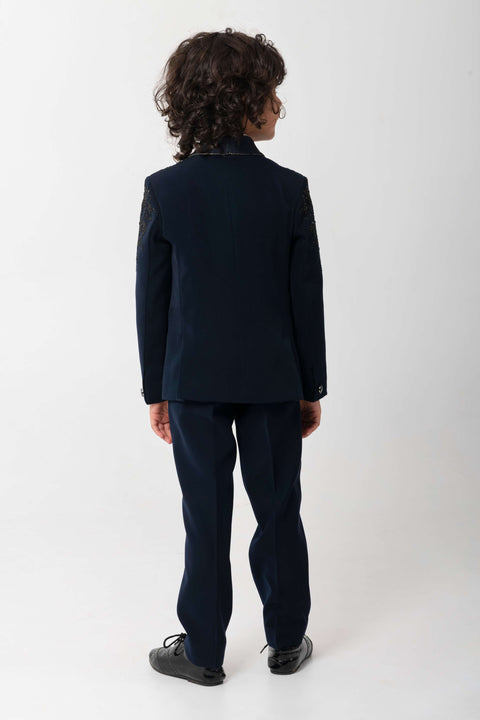 Pre-Order: FLORAL EMBROIDERED  TUXEDO