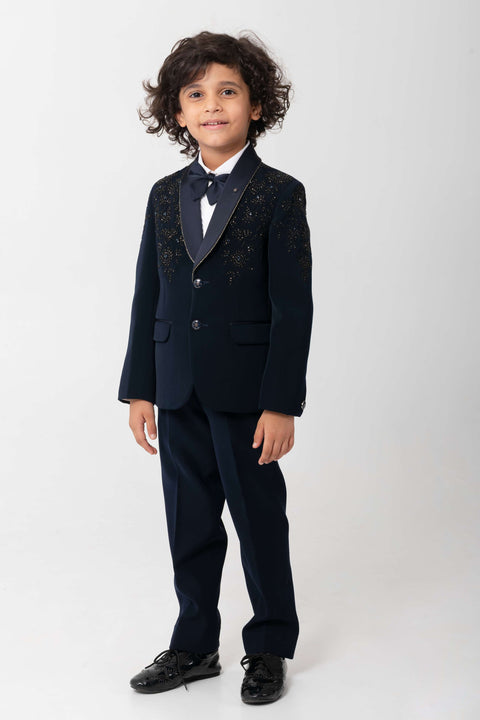 Pre-Order: FLORAL EMBROIDERED  TUXEDO