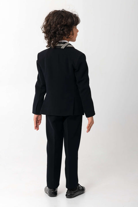 Pre-Order: CONTRAST PIPING DETAILING TUXEDO