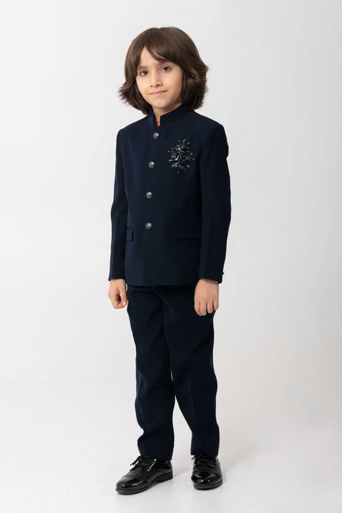 Pre-Order: CHEST MOTIF BANDGALA IN DARK BLUE