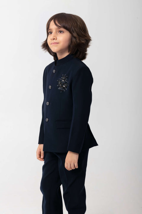 Pre-Order: CHEST MOTIF BANDGALA IN DARK BLUE