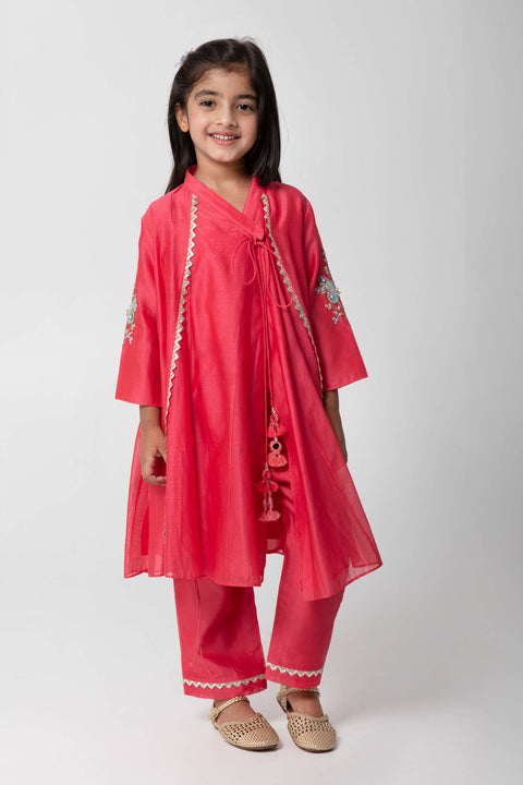 Pre-Order: COREL COLOUR WRAP SUIT WITH MATCHING PANTS