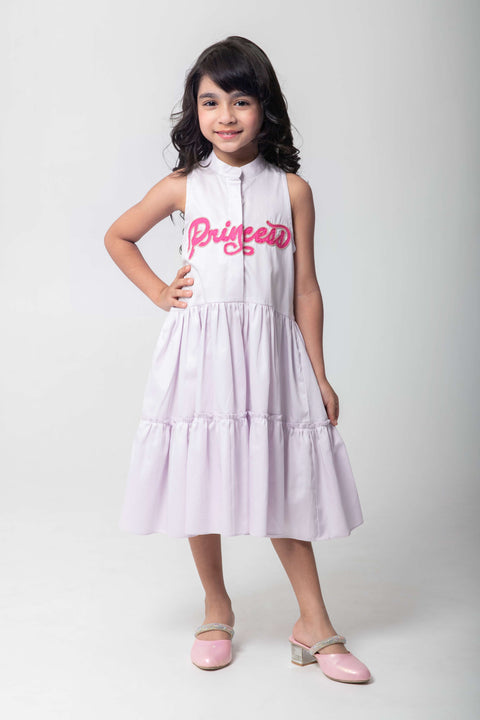 Pre-Order: PRINCESS EMBROIDERED DRESS