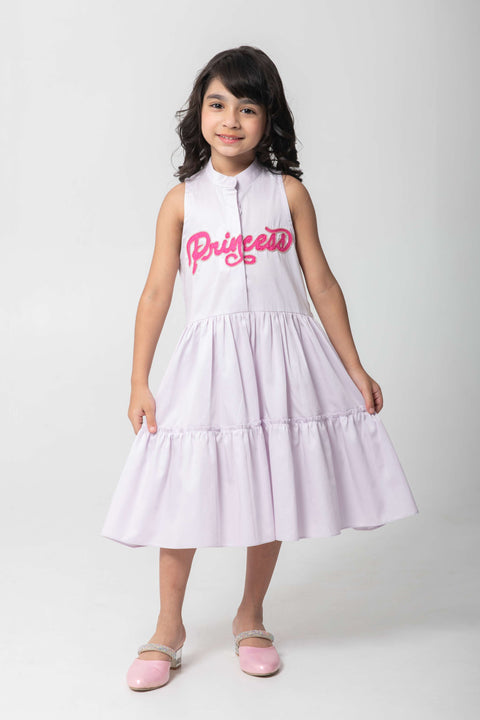 Pre-Order: PRINCESS EMBROIDERED DRESS