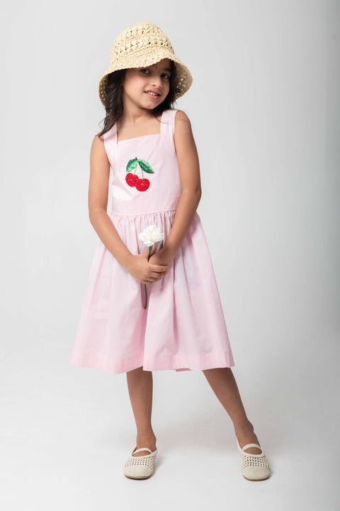 Pre-Order: CHREEY EMBROIDERED FROCK