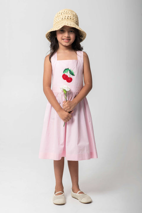 Pre-Order: CHREEY EMBROIDERED FROCK