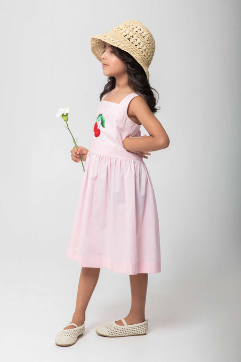 Pre-Order: CHREEY EMBROIDERED FROCK