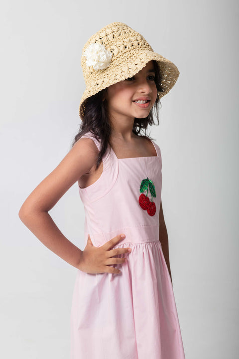 Pre-Order: CHREEY EMBROIDERED FROCK