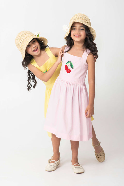 Pre-Order: CHREEY EMBROIDERED FROCK