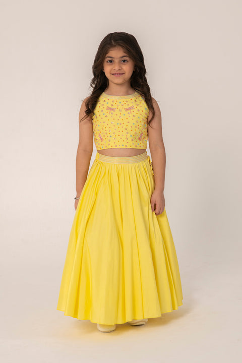 Pre-Order: YELLOW LEHENGA SET