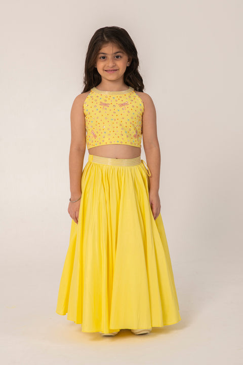 Pre-Order: YELLOW LEHENGA SET