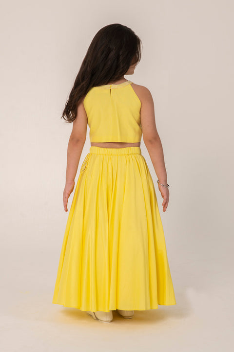 Pre-Order: YELLOW LEHENGA SET