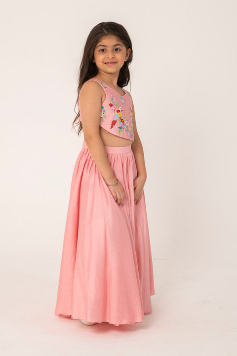 Pre-Order: COREL LEHENGA SET