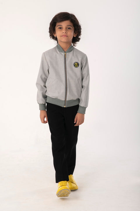 Pre-Order: BOMBER JACKET WITH LOGO