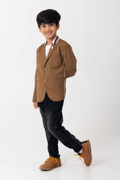 Pre-Order: MOUSE COLOUR BLAZER WITH CONTRAST DETAILING