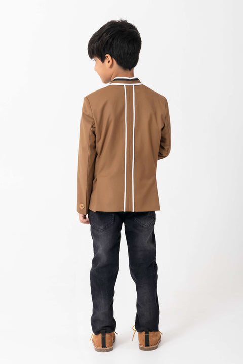 Pre-Order: MOUSE COLOUR BLAZER WITH CONTRAST DETAILING