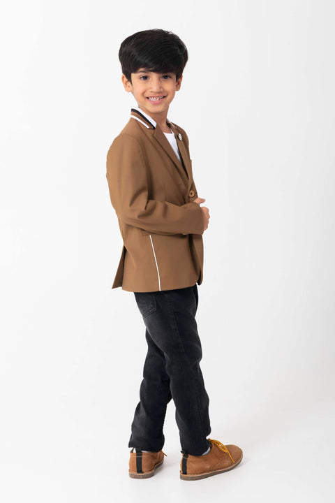 Pre-Order: MOUSE COLOUR BLAZER WITH CONTRAST DETAILING