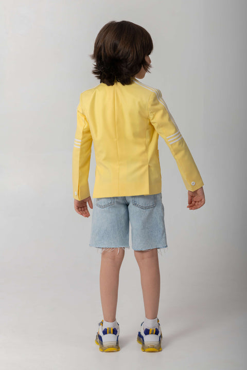 Pre-Order: YELLOW BLAZER WITH LOGO